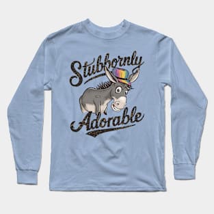 Mule Stubbornly Adorable Long Sleeve T-Shirt